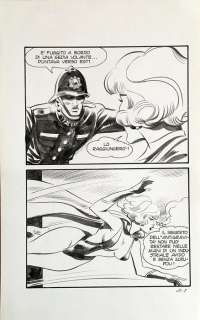 Naga n. 23 - L. Frollo - tavola originale - EO - (1977) | Catawiki