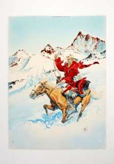 RAMAIOLI Georges L’indien... - Lot 201 - RAMAIOLI Georges L’indien français Illustration représentant...