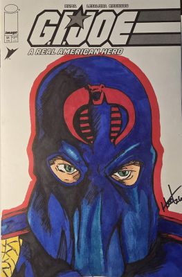 Hoodart01 | G.I. Joe A Real American Hero Sketch Cover Signed | Raremarq (Buy It Now)