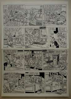 Urbanus  77 - Originele pagina (p.7) - Meneer en madam Stoef - (1999) | Catawiki