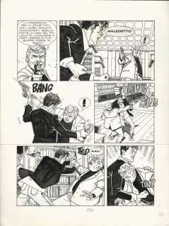  - Dylan Dog Almanacco della Paura - Luigi Siniscalchi - tavola originale - EO - (1995) 