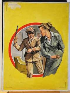 Giallo Mondadori #137 - Jacono - original cover - Page volante - EO - (1997) | Catawiki