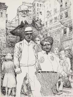 Nicolas de CRÉCY (né en 1966) Illustration Signée en bas Ã  droite | Tajan