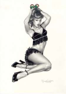 Pin Up - Casotto "Sexy Maracas" - Page volante - EO - (2018) | Catawiki