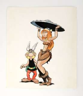 Godeau Eric Lily... | GODEAU Eric Lily la rouge Hommage à Asterix Encre... | Vermot et Associés