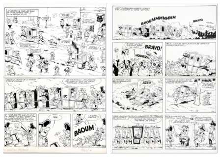 Remacle | Les Aventures du Vieux Nick, planches n°10 et 11 … | Banque Dessinée