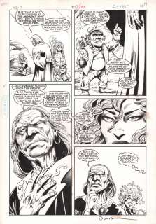 Jan Duursema Original AD&D #15 Art Page #17