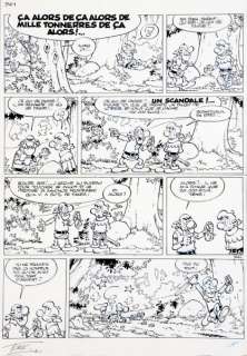 Turk | Robin Dubois, planche n°541 Ã  l’encre de Chine d… | Banque Dessinée