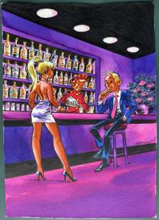 Dany | SPIROU FANTASIO & SECCOTINE AU BAR | 2DGalleries