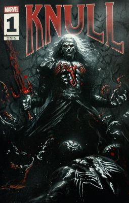 Manu Silva | Knull Black sketch cover by Manu Silva | Raremarq (Buy It Now)