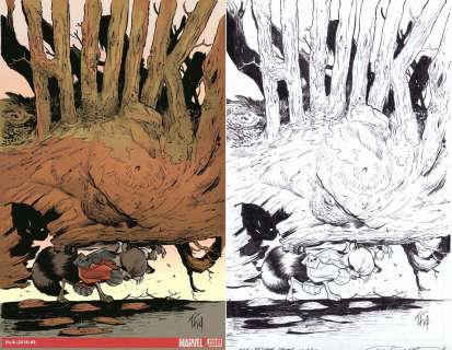 Tom Fowler - Hulk (Marvel Comics) issue #08 (Variant Cover)