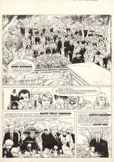 William Vance (1935-... | XIII - Rouge total Encre de Chine sur papier pour la... | Tessier Sarrou