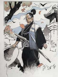 Michetz, Marc -  Illustration originale pour une sérigraphie polychrome - Kogaratsu -  (2018) | Catawiki