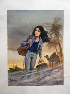 Ella Mahé T2 - Projet de couverture - Page volante - EO - (2011) | Catawiki