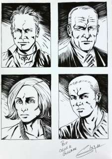 GIHEF - «Haute securite» - Illustration originale au… | Collauctions