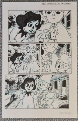 Over the Garden Wall Original Artwork by Jim Campbell Distillatoria page 26 | eBay Europe