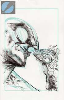 Riley Rossmo | Martian Manhunter Issue 4 Page Cover | Felix Comic Art