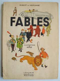 Hergé/ R. de Vroylande: Fables | Zwiggelaar Auctions