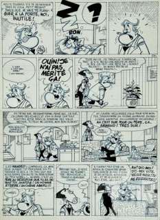 Didge/M Edouard. Planche originale n°5 de l’histoire "Le… | Dagoty