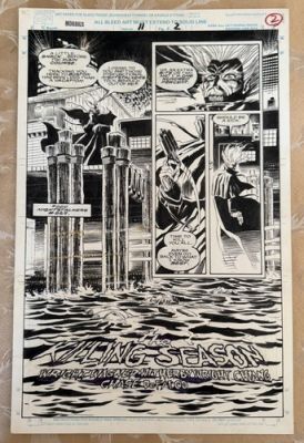 Morbius #11 pg 2 - Original Art by Wagner