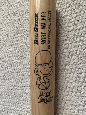 MORT WALKER AUTOGRAPHED RAWLINGS BASEBALL BAT BEETLE BAILEY ARTWORK JSA | eBay US (Buy It Now)