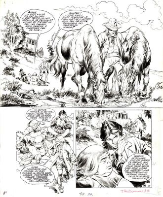 André Chéret, Jean Van Hamme (Scénariste) | Chéret : Domino tome 2 planche 15 | 2DGalleries