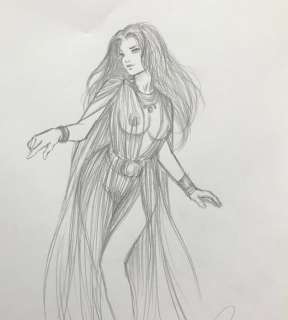 Paturaud, Laurent - Dessin original au crayon - Camilla - Succubes  - (2009) | Catawiki