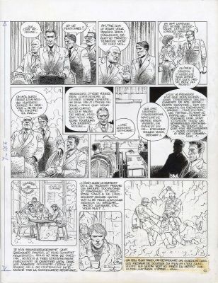 Enki Bilal | Planche originale 3 de La Croisière des Oubliés | 2DGalleries