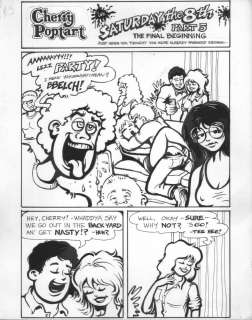 Larry Welz - Cherry poptart in ‘saturday the 8th part 5, the final beginning: just when you thought you were already paranoid enough... ‘ - complete five page story - *adult*