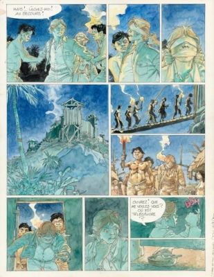 Hermann. Planche originale L’arbre des 2 printemps | BDEnchères