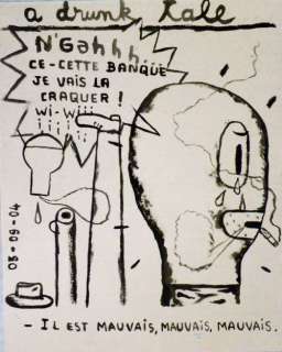 illustration – drunk a tale – Blexbolex