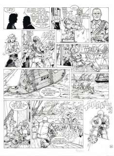 Ferry (Vosselen, Ferry Van)  - Planche originale (p.31) - Ian Kaledine 1 - De witte nacht  (1980) | Catawiki