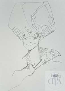 Caza/Dessin orignal illustrant un personnage feminin… | Dagoty