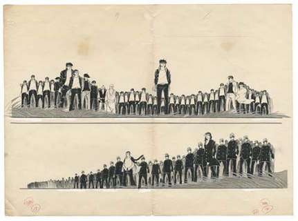 Hiroshi Motomiya _x000B_ Handwritten manuscript spread