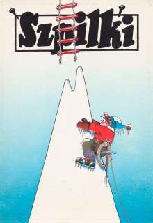 Edward Lutczyn (1947) | Edward Lutczyn | Himalaista, projekt okładki do czasopisma "Szpilki" | Desa Unicum