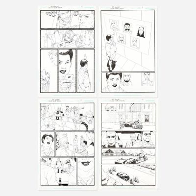 Lot 301 - Gustavo Vazquez, Suicide Squad War Crimes Special #1 Story Pages 8, 9, 11, and 12 Original Art (D.C. Comics, 2016) | Landry Pop Auctions