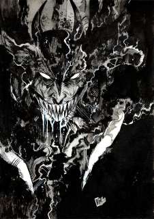 Vincenzo Riccardi - Devilman Illustration