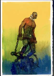 Alex Maleev - Abe Sapien Illustration