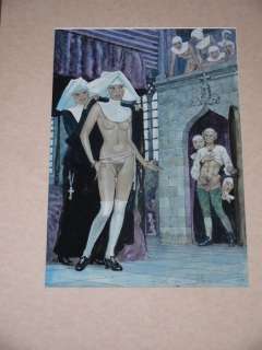 Erich von GÃ¶tha - Dessin original Ã  la gouache (publié) - Journal de Sartine - (2007) | Catawiki