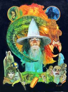 Manuel Sanjulian (Spain, 1940) - The Lord of The Rings – (AI1)