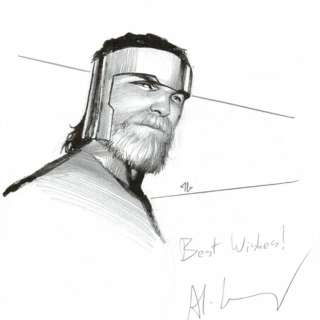Adi Granov | Hercules sketch | Panel Gallery