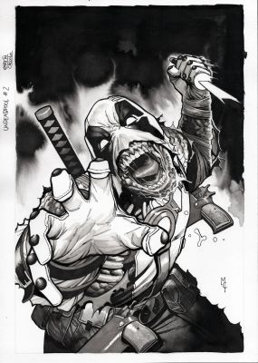 UNDEADPOOL #2 MARTÍN CÓCCOLO VARIANT - DEADPOOL | Comix Art Studio