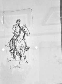 Charles , Jean-François - Crayonné, recherche de planche originale - Au coeur du désert | Galerie des bulles