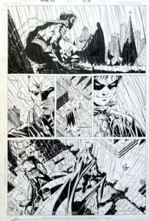 Batman #618 (Hush) - Jim Lee Original Comic Art