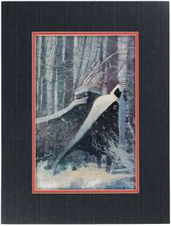 MOON KNIGHT: FIST OF KHONSHU #6 COMIC BOOK COVER ORIGINAL ART PAINTING BY BILL SIENKIEWICZ.