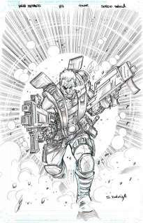 Sergio Davila - New Mutants #87 Cover