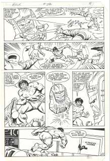 Incredible Hulk 290 page 11 de 1983 | Planet Original Art