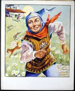 E V Abbott | Rumpelstiltskin: Run Away! | Illustration Art Gallery