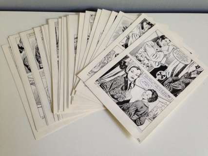 La Schiava n. 151 - 30x tavole originali - Page volante - (1986) | Catawiki