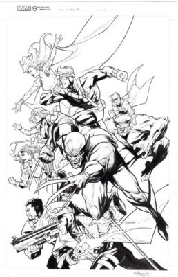 Stephen Segovia - X-Men 97’ #1 Cover Original Art | eBay US